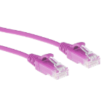 ACT DC9452 câble de réseau Rose 0,25 m Cat6 U/UTP (UTP)