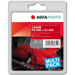 AgfaPhoto APCPG540_CL541XLSET inktcartridge 2 stuk(s) Zwart, Cyaan, Magenta, Geel