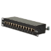 Digitus CAT 5e, Class D Patch Panel, shielded, black