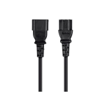 Monoprice 24192 power cable Black 35.8" (0.91 m) C14 coupler C13 coupler