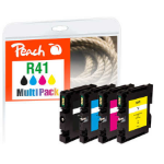 Peach PI400-69 inktcartridge 1 stuk(s) Compatibel Hoog (XL) rendement Zwart, Cyaan, Magenta, Geel