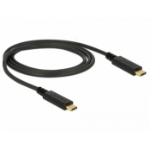 DeLOCK 85531 USB cable USB 3.2 Gen 2 (3.1 Gen 2) 1 m USB C Black