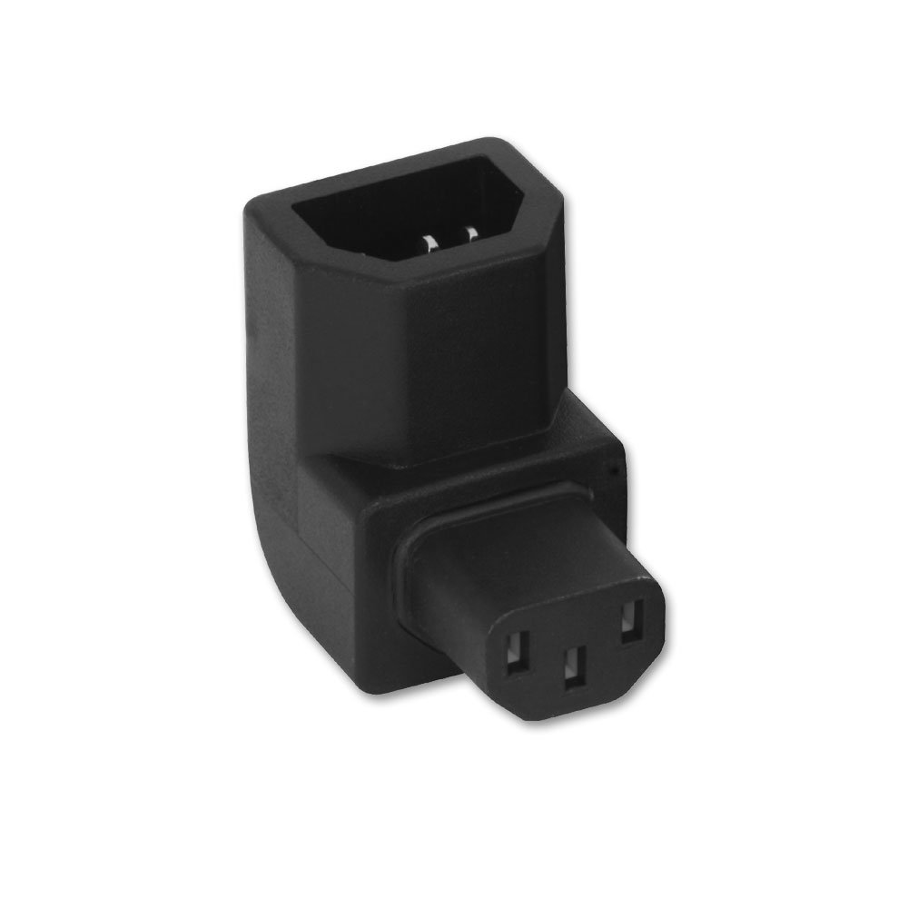 Image of Lindy 73092 power cable Black C13 coupler C14 coupler