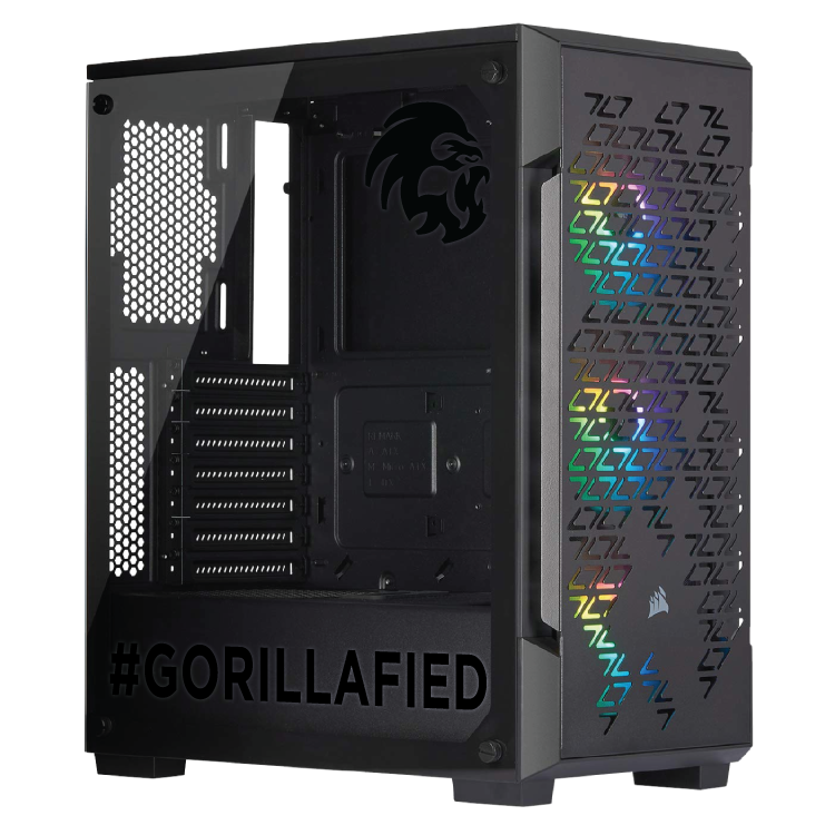 Gorilla Gaming LEVEL: 2.2 - i7 9700K 3.6GHz, 16GB RAM, 256GB NVMe SSD, 1TB, RTX 2060 Super 8GB Gorilla Gaming LEVEL: 2.2 - i7 9700K 3.6GHz, 16GB RAM, 256GB NVMe SSD, 1TB, RTX 2060 Super 8GB
