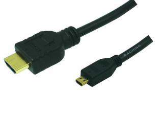 Photos - Cable (video, audio, USB) LogiLink 1.5m HDMI to HDMI Micro - M/M HDMI cable HDMI Type A (Standar CH0 