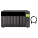 QNAP TL-D800C storage drive enclosure 2.5/3.5" HDD/SSD enclosure Black, Grey