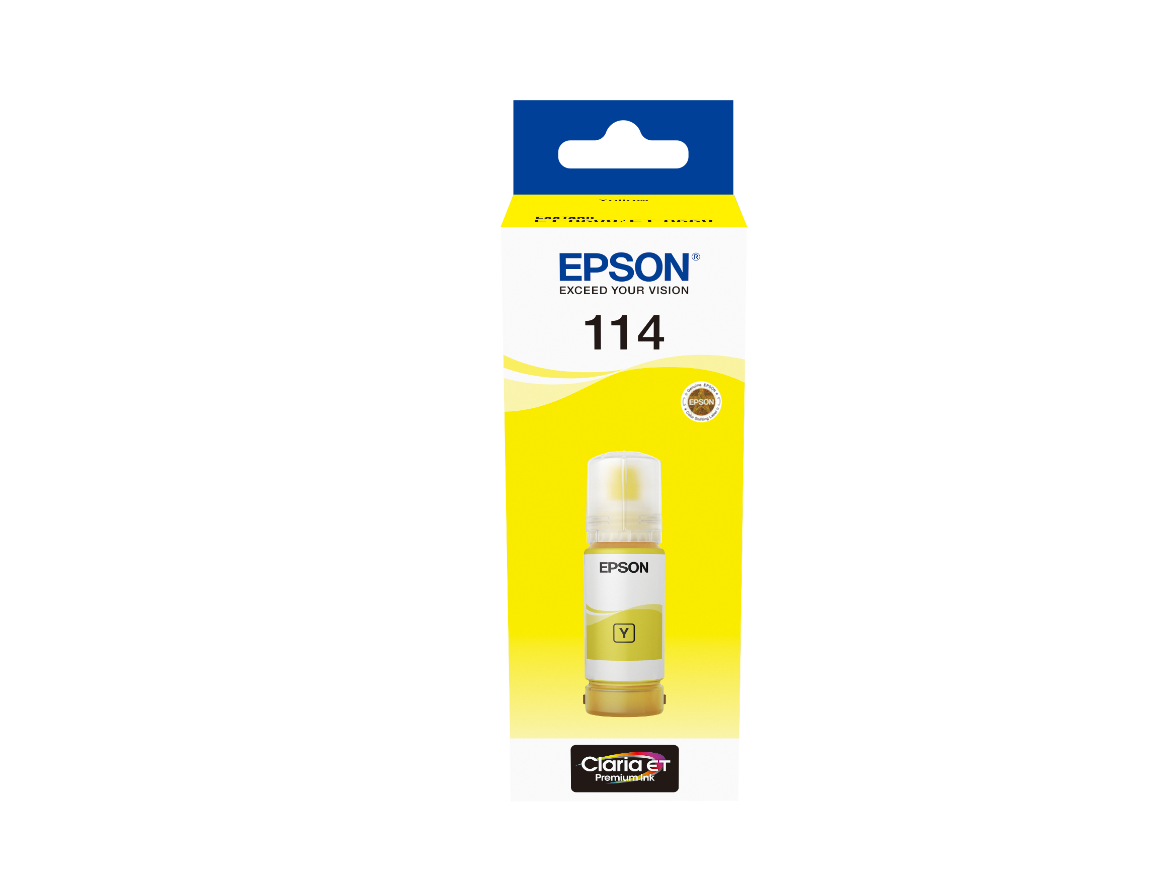 Image of Epson C13T07B440/114 Ink bottle yellow, 6.7K pages 2300 Photos...