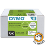 DYMO BOX DAMAGED - 11354 6 Rolls LW Multipurpose Address Labels