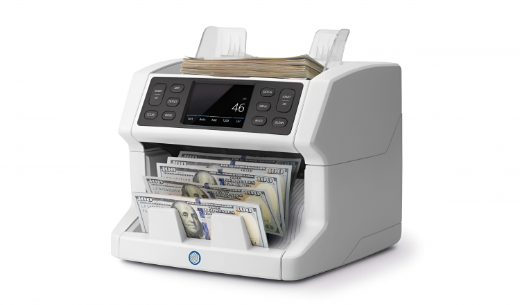 112-0658 SAFESCAN 2850 Automatic Banknote Counter with UV Counterfeit Detection