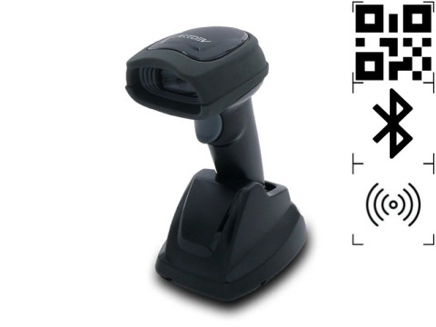 EU Product - Kasse Barcodescanner AS-3310 - High-End Kabelloser 2D-Barcodescanner Bluetooth - Barcode scanner thumbnail