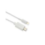Microconnect USB C/Lightning, 1 m White