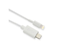 Microconnect USB C/Lightning, 1 m White