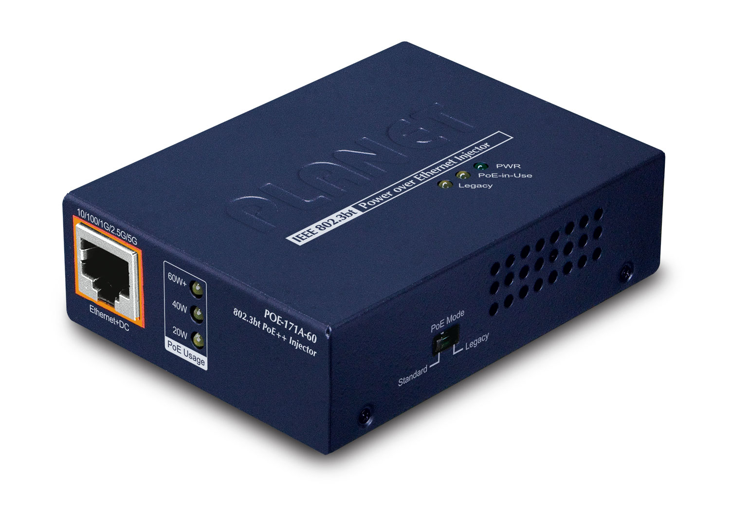 PLANET POE-171A-60 PoE adapter Gigabit Ethernet 54 V