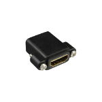InLine HDMI Adapter Type A female / A female gold plated with flange, 4K2K