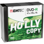 Emtec ECOVR471016SL blank DVD 4.7 GB DVD-R 10 pc(s)