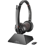 Poly Poly Savi 8220 UC Microsoft Teams Certified DECT 1880-1900 MHz USB-A Headset EMEA - INTL English Loc  -  Euro plug