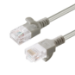 Microconnect V-UTP6A0015-SLIM networking cable Grey 0.15 m Cat6a U/UTP (UTP)