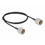 DeLOCK Antenna Cable N plug to N plug LMR/CFD100 1 m low loss
