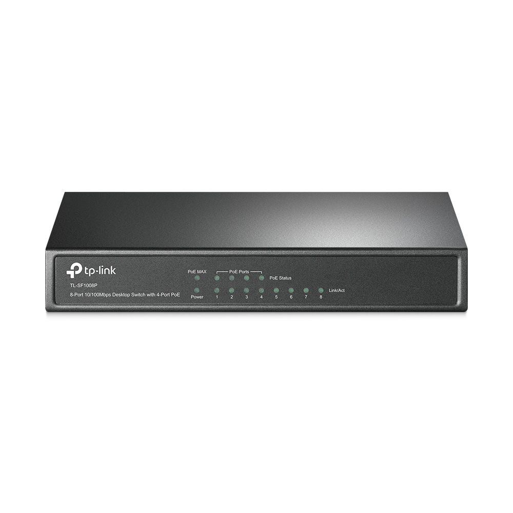 Image of TP-Link TL-SF1008P network switch Unmanaged Fast Ethernet (10/100)...