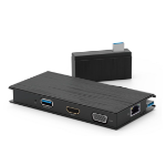VisionTek 901200 laptop dock/port replicator Wired Black