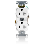 Leviton 5362-SW socket-outlet NEMA 5-20R White