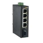 Perle IDS-104FE-M2SC2 Unmanaged Fast Ethernet (10/100) Black