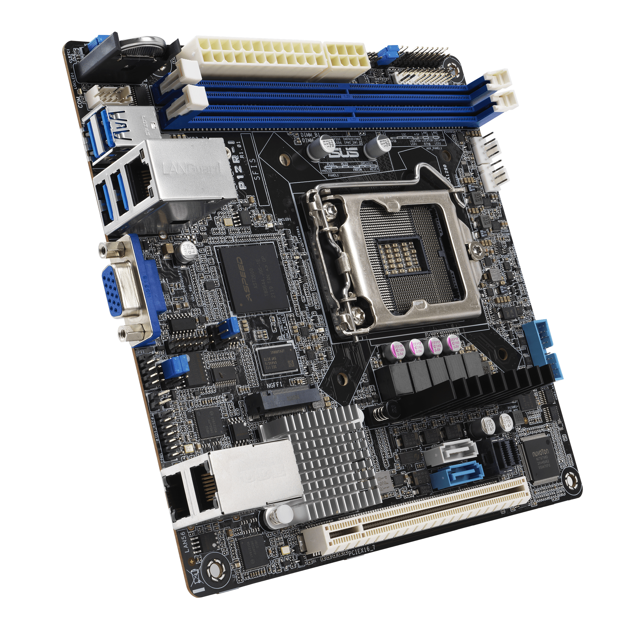 Image of ASUS P12R-I ASMB10 Intel C252 LGA 1200 (Socket H5) ATX
