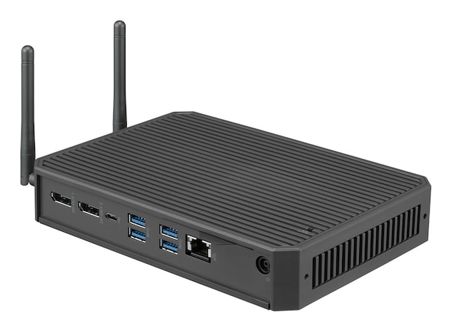 LG CQ600N-6N Thin Client - Intel Celeron N5105 Quad-core (4 Core) 2 GHz - Charcoal Grey thumbnail