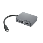 Lenovo 4X91A30366 laptop dock/port replicator Wired USB 2.0 Type-C Grey