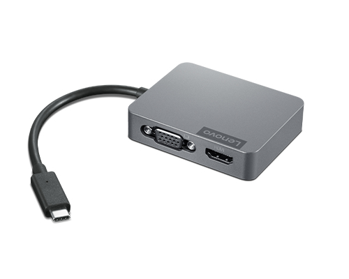 Image of Lenovo 4X91A30366 laptop dock/port replicator Wired USB 2.0 Type-C...