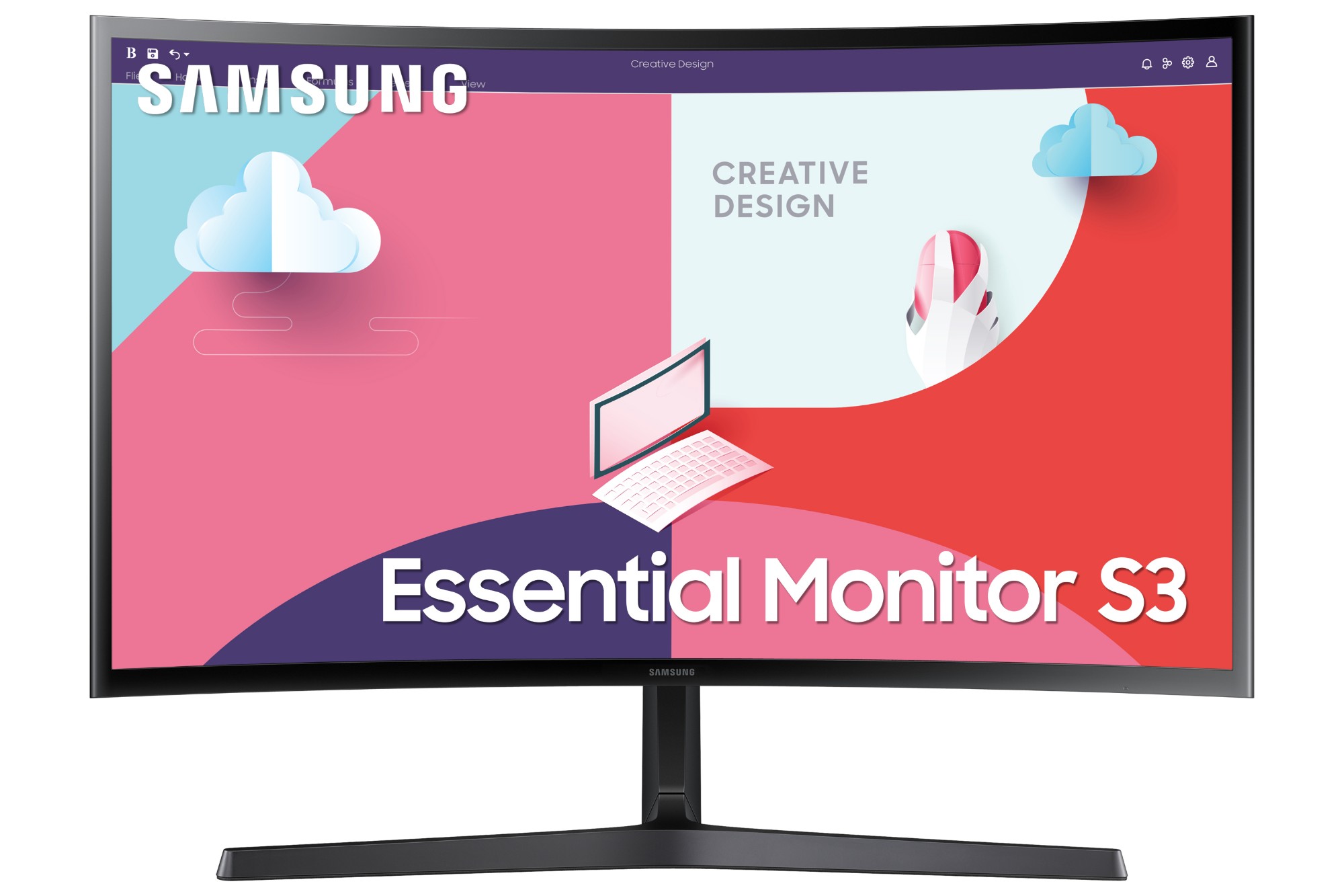 Image of Samsung S36C computer monitor 61 cm (24") 1920 x 1080 pixels Full