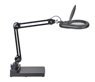 8263590 MAUL LED Lupenleuchte Viso mit Standfu schwarz
