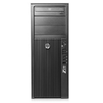 HP 210CMT Intel® Core™ i7 i7-2600 8 GB DDR3-SDRAM Windows 7 Professional Minitower Workstation Black