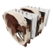 Noctua NH-D15 computer cooling system Processor Cooler 14 cm Beige, Brown, Steel