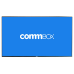 COMMBOX CBD43MRG2 Signage Display Digital signage flat panel 109.2 cm (43") LCD 500 cd/m² 4K Ultra HD Black