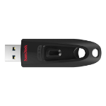 SanDisk Ultra USB 3.0 USB flash drive 64 GB USB Type-A 3.2 Gen 1 (3.1 Gen 1) Black