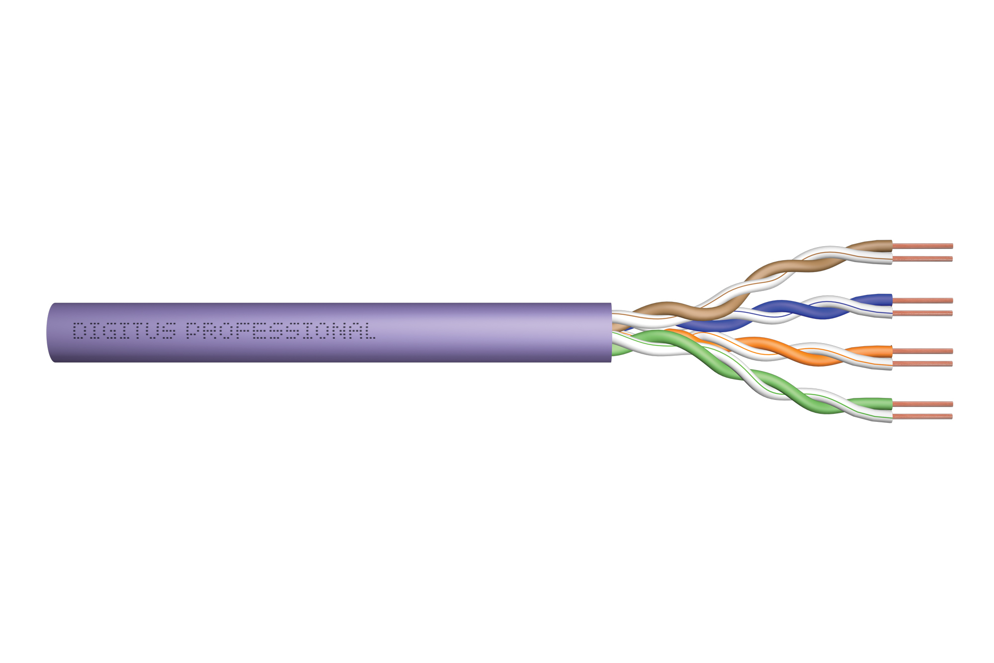 Digitus Cat.6 U/UTP installation cable, 305 m, simplex, Eca