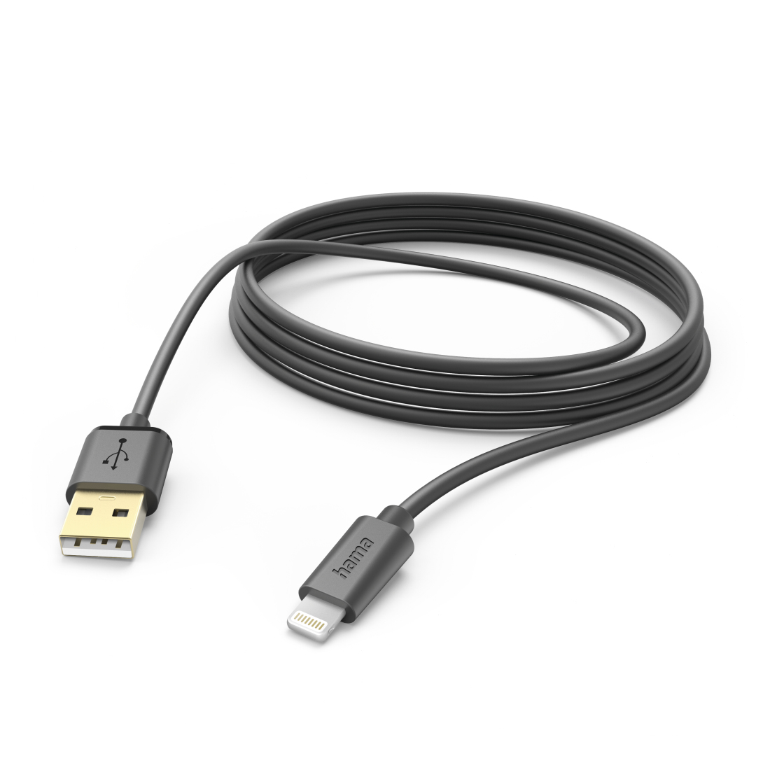 Hama Black 00201582 Lightning Cable 3 M