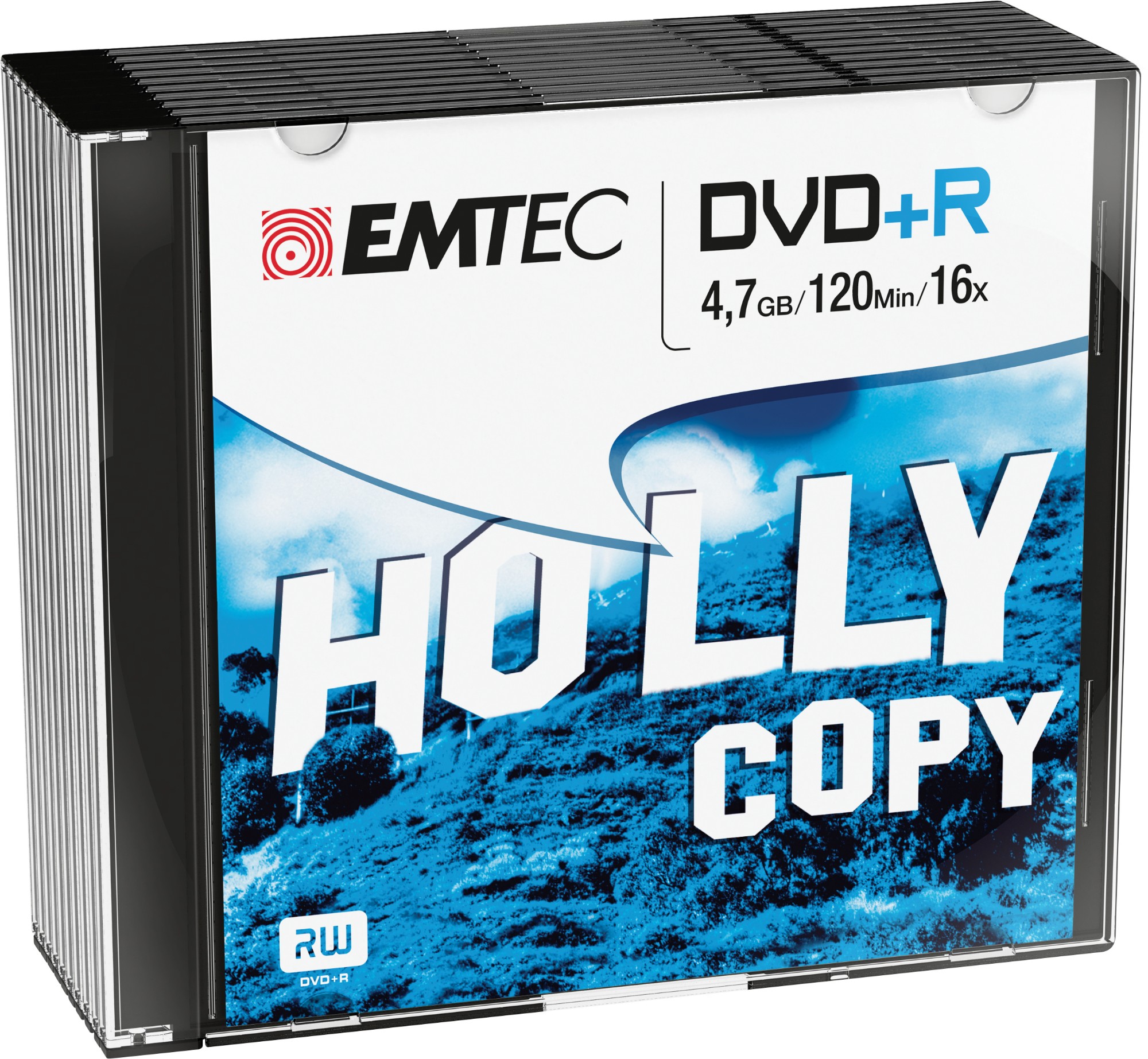 Emtec ECOVPR471016SL blank DVD 4.7 GB DVD+R 10 pc(s)