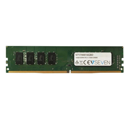 Image of V7 16GB DDR4 PC4-17000 - 2133Mhz DIMM Desktop Memory Module -...