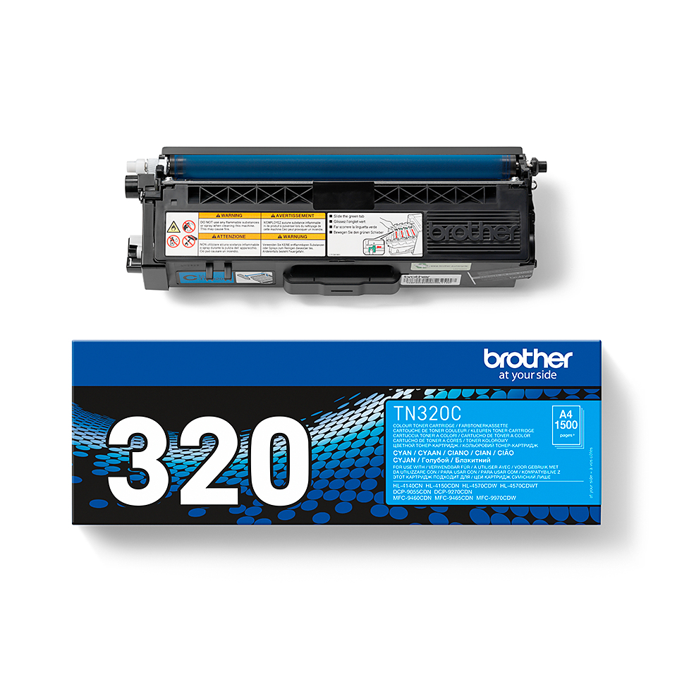 Brother TN-320C Toner cyan, 1.5K pages ISO/IEC 19798 for Brother HL-4150/4570