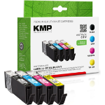 KMP 1577,0205 inktcartridge 4 stuk(s) Compatibel Zwart, Cyaan, Magenta, Geel