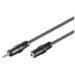 Microconnect 33723 audio cable 2 m 2.5mm Black