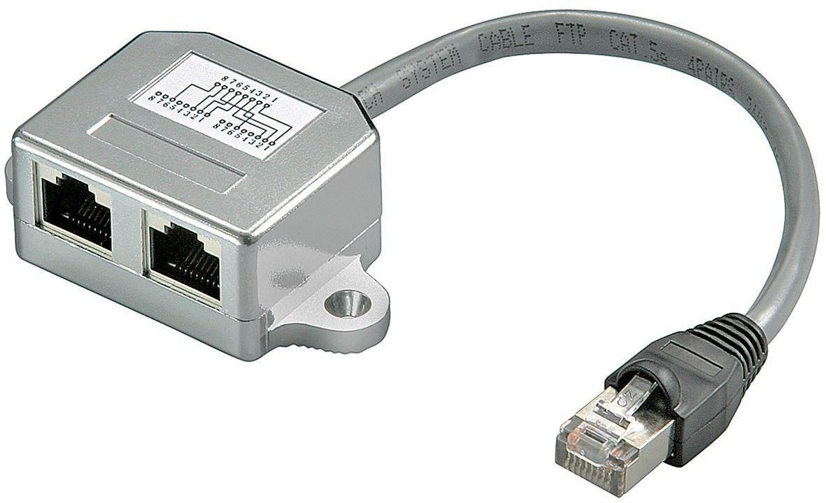 MicroConnect MPK420 Y-ADAPTER RJ45 - 2x RJ45 M/F - Image 3