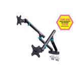 Digitus Dual design monitor mount, 2x 35", 2x 10 kg