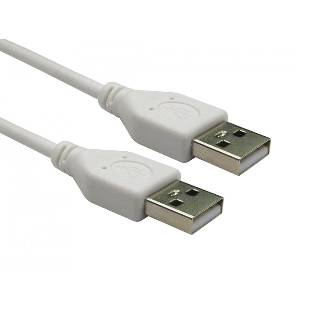 Image of Cables Direct 99CDL2-0121-WT USB cable 1 m USB 2.0 USB A White