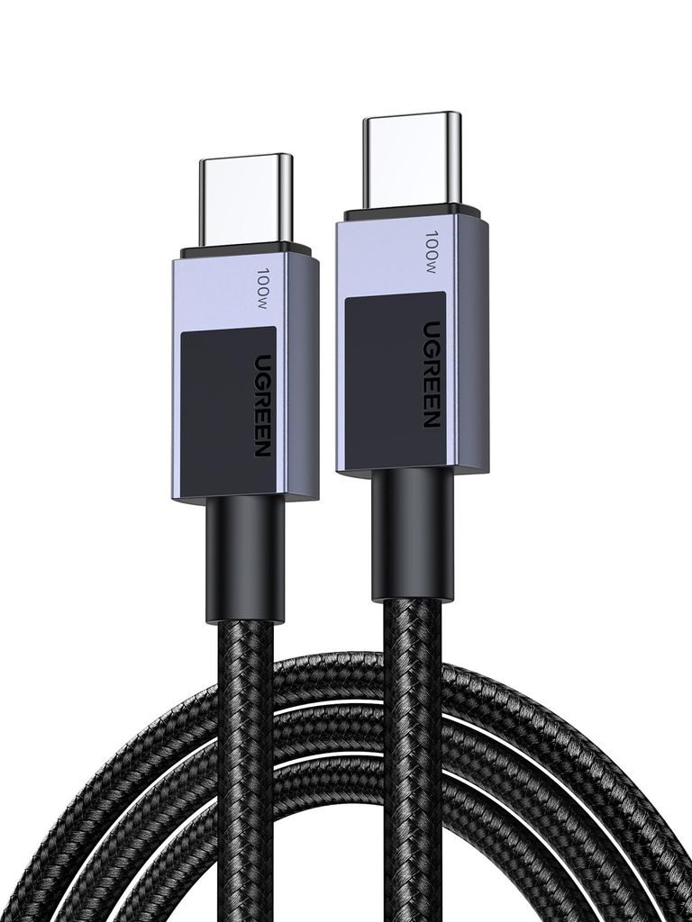 EU Product - USB-C to USB-C Fast Charging Cable 5A PD , 2m - Space Gray thumbnail