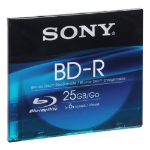 Sony BLU RAY 25GB 6X VELOCITY SLIMCASE