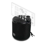 SONICGEAR AudioBox 2GO-Dock100 Portable BT/FM Speaker with Dock Black