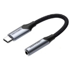 Vention BGJHA audio cable 0.1 m 3.5mm USB Type-C Black, Grey